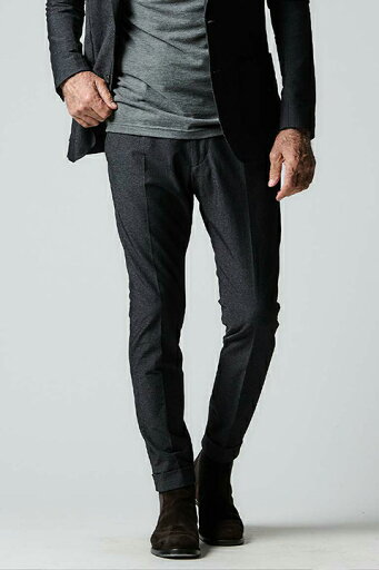 【30%OFFセール】1piu1uguale3 ウノピゥウノウグァーレトレ COMFY SLACKS{MRP589-NYU078-99/10-BCA}