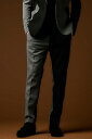【30%OFFセール】1piu1uguale3 ウノピゥウノウグァーレトレ CRAZY RIB SLACKS{-BDA}