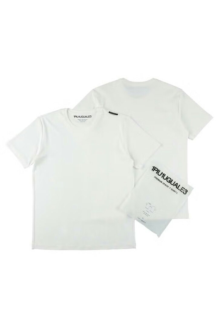 Rakuten - 1piu1uguale3 ウノピゥウノウグァーレトレ 2 PACK TEE{-BFS}