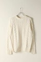 9200 by attack the mind 7 キュウセンニヒャク by アタックザマインドセブン Crew neck cable pullover{NB-...