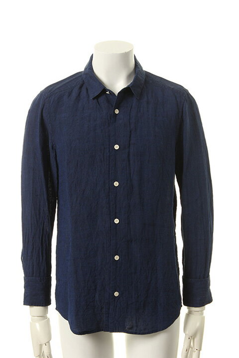 乐天商城 - ▽アウトレットセール 70%OFF▽ AKM エイケイエム HERDMANS CONTINENTAL LINEN minimum collar{-AES}
