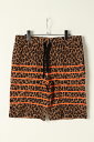 ARMED A[h LEOPARD BORDER SHORT PANTS{-AES}