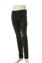 BALMAIN バルマン BHR DENIM BIKER PYTHON SLIM 72.9529.T127-140-AGA