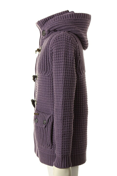 FADE DYED SHORT DUFFLE COAT 286（PURPLE）（3/3）