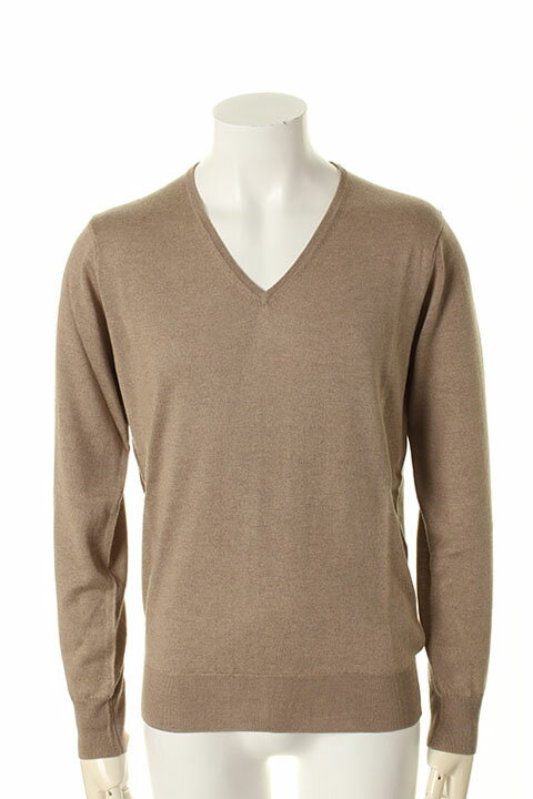 【50%OFFセール】BARK バーク V-NECK KNIT{474-39030001-710-AFA}