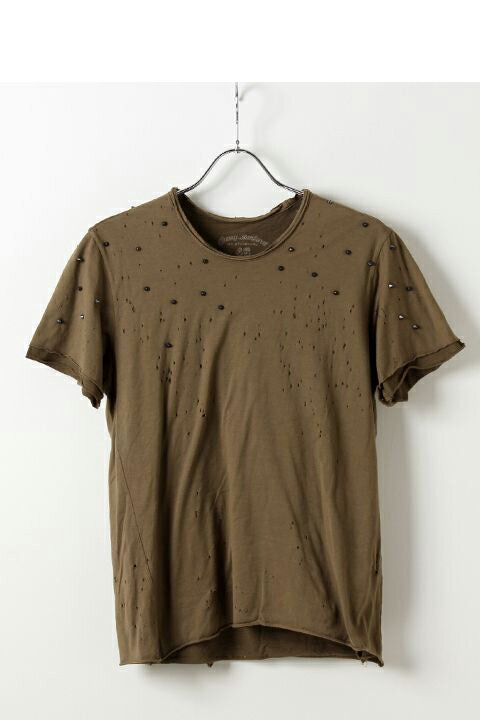 乐天商城 - Cherry Sunburst チェリーサンバースト LAYERED SHORT SLEEVE STUDS & DESTOROY FINISH{-AIS}