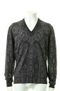 ETRO エトロ V-NECK WOOL STAMPATO ニット{14092-9572-0002-ACA}