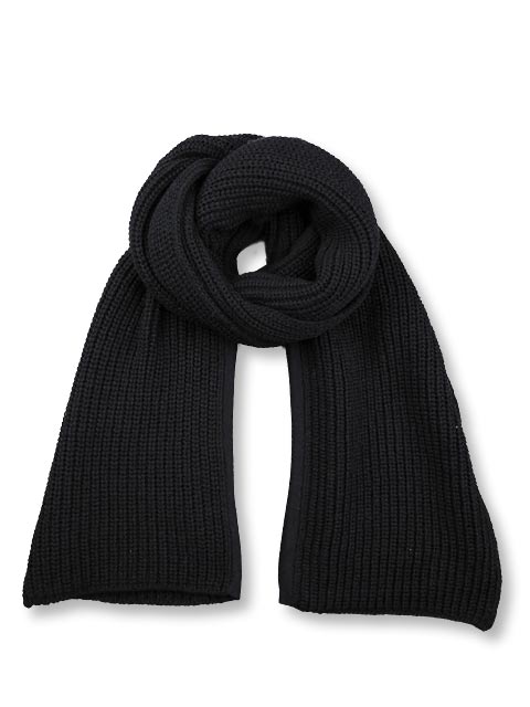 KRIS VAN ASSCHE クリスヴァンアッシュ CHUNKY KNIT SCARF W/ SLIT 112KN0120-0125-999-