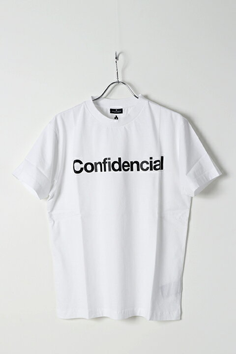 MARCELO BURLON マルセロ ブロン CONFIDENCIAL BASIC T-SHIRT CMAS20-015-0110-BJS