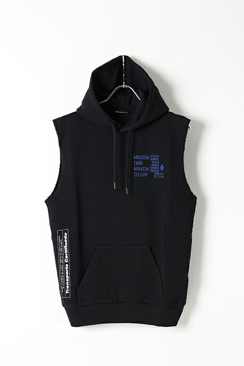 MARCELO BURLON マルセロ ブロン FALLS SLEEVELESS REGULAR HOODIE CMBS20-115-1045-BJS