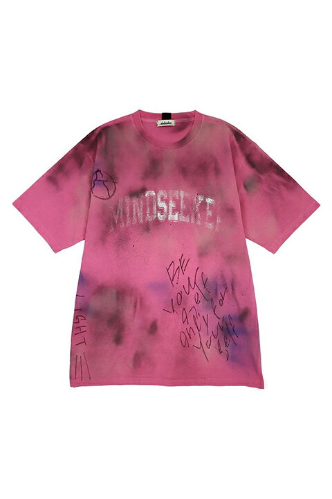 mindseeker マインドシーカー HAND GRAFFITI STENCIL TEE{-BCS}