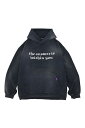 【24SS新作】mindseeker マインドシーカー Message Embroidery Hoodie -BDS