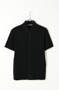 【50％offセール】Neil Barrett ニールバレット TRAVEL TECNO KNIT POLO SHIRT 16GG{BMA898E-N604C-01-BJS}