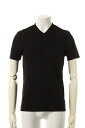 Neil Barrett ニールバレット DOUBLE V-NECK T-SHIRT PBJT208V-E511S-01-AGS