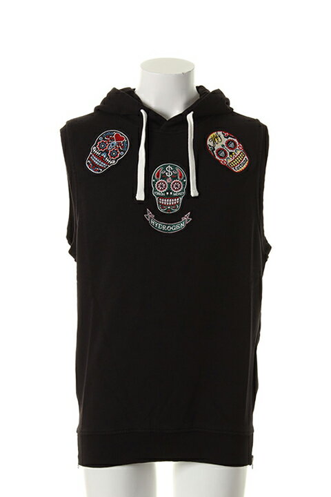 HYDROGEN ハイドロゲン LTD SLEEVELESS HOODIE 210-21740001-150-AFS