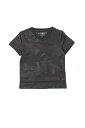 KIDS/BABY HYDROGEN KIDS nChQ LbY BLACK CAMO V NECK TSHIRT{212-10441001-155-AEA}