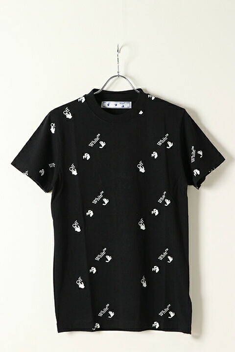 Rakuten - 【30%OFFセール】Off-white オフホワイト OW ALLOVER S/S SLIM TEE{0MAA027R21JER012-BK-BAS}