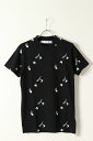 Off-white ItzCg OW ALLOVER S/S SLIM TEE{0MAA027R21JER012-BK-BAS}