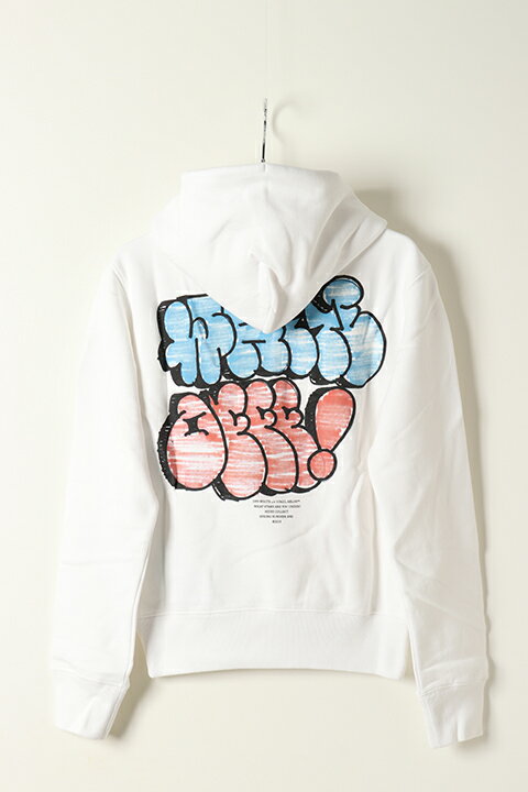 楽天link barOff-white オフホワイト WHITE OFFF GRAFF SLIM HOOD{0MBB034R21FLE005WT-BAS}