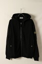 STONE ISLAND ストーンアイランド 63160 ‘OLD’ TREATMENT スウェットシャツ フルジップ {-BDS}