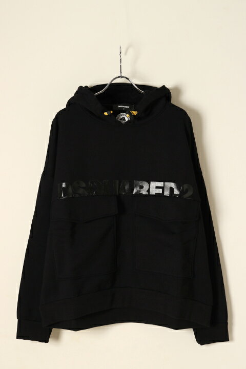 DSQUARED2 ディースクエアード Arctic Pocket Ski Hoodie{S71GU0536S25516900-BBA}