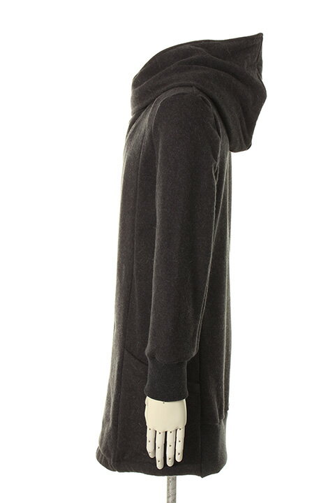【50%OFFセール】OURET オーレット ANGORA COTTON SWEAT ZIP HOOD COAT{-AFA}