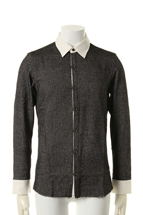 Rakuten - 【50%OFFセール】OURET オーレット SILK COTTON DOBBY STRETCH CRELIC SHIRT{OR161-0551-92UB-AFS}