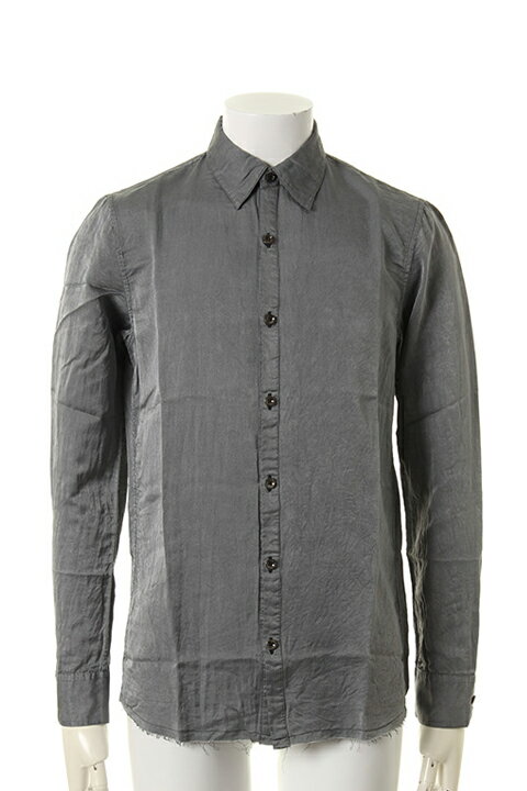 【50%OFFセール】OURET オーレット SILK COTTON TUMBLER REGULAR COLLAR SHIRT{OR161-1551-45UB-AFS}