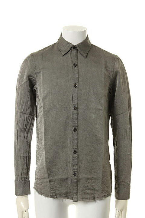 【50%OFFセール】OURET オーレット SILK COTTON TUMBLER REGULAR COLLAR SHIRT{OR161-1551-92UB-AFS}