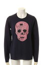 lucien pellat-finet ルシアン ペラフィネ PINK SKULL(F)LONG SLEEVE T−SHIRT{-AGA}