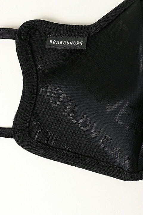 roarguns ロアーガンズ NEW LOVE AND PEACE JACQUARD MASK BLACK / JET HEMATITE{-BAS}