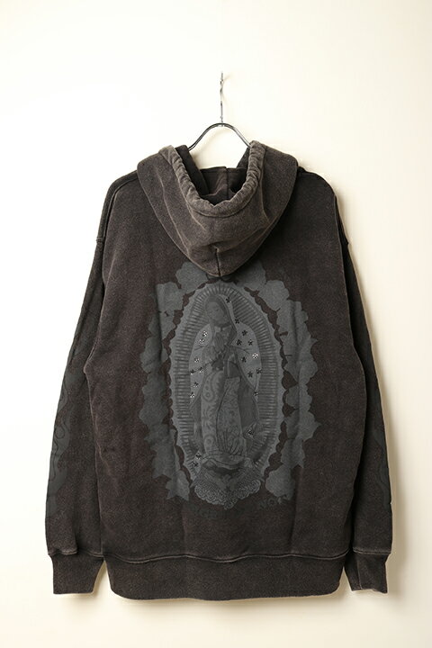 【30%OFFセール】SLAVE OF FASHION スレイブオブファッション MAYO Fire Maria Forget me not Hoodie{-BBA}