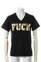 T' ティー 【THE SECRET COLLABORATION ART series 歴清社×T' “GOLD&PLATINUM” TEE】Vee Neck Short Sleeve BASIC(K621){-AHS}