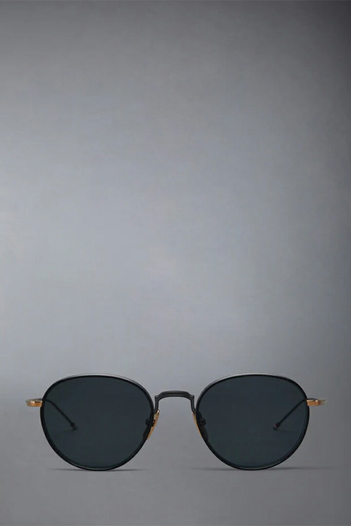 Rakuten - THOM BROWNE トムブラウン THOM BROWNE ROUND SUNGLASSES{E-}{-BFS}