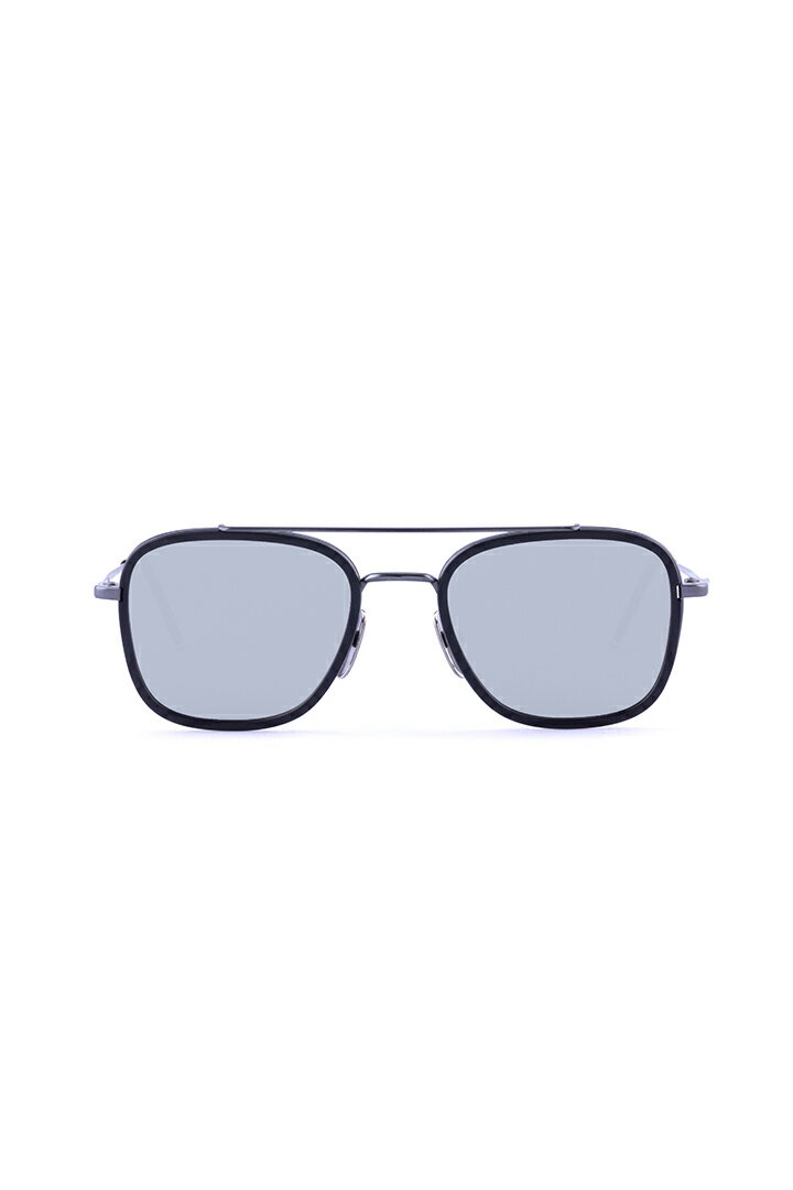 Rakuten - THOM BROWNE トムブラウン THOM BROWNE RECTANGULAR AVIATOR SUNGLASSES{E-}{-BFS}