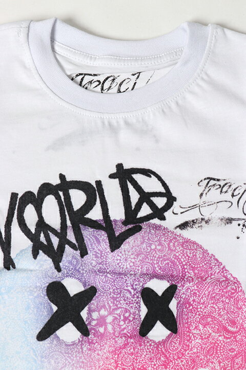 ★KIDS/BABY★ Tract トラクト HAPPINESS T-SHIRT{-BJS}