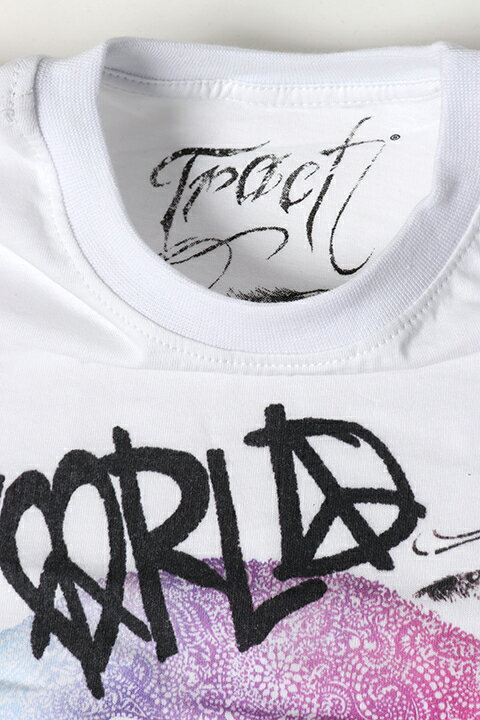 ★KIDS/BABY★ Tract トラクト HAPPINESS T-SHIRT{-BJS}