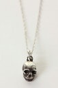 VADEL of silver925 skull necklace{-AEA}