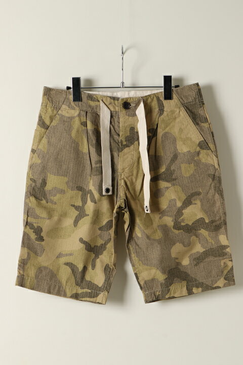 Rakuten - VADEL バデル 20 rip stop camo utility shorts{-ADS}