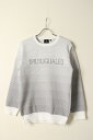 1PIU1UGUALE3 GOLF ウノピゥウノウグァーレトレ ゴルフ R-NECK KNIT GRADATION{-BCS}ウノピュ