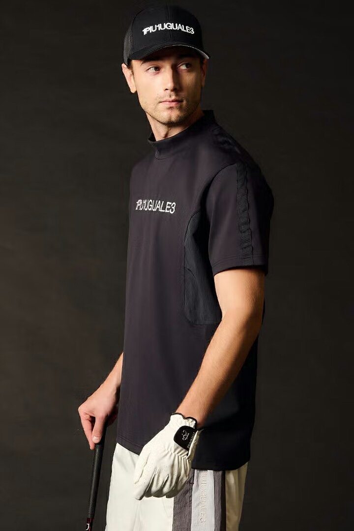 Rakuten - 【10%OFFセール】1PIU1UGUALE3 GOLF ウノピゥウノウグァーレトレ ゴルフ SWITCHING MOCK NECK{-BFS}