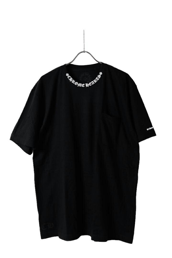 Rakuten - CHROME HEARTS クロムハーツ ネックロゴ S/S Tシャツ{-BFS}