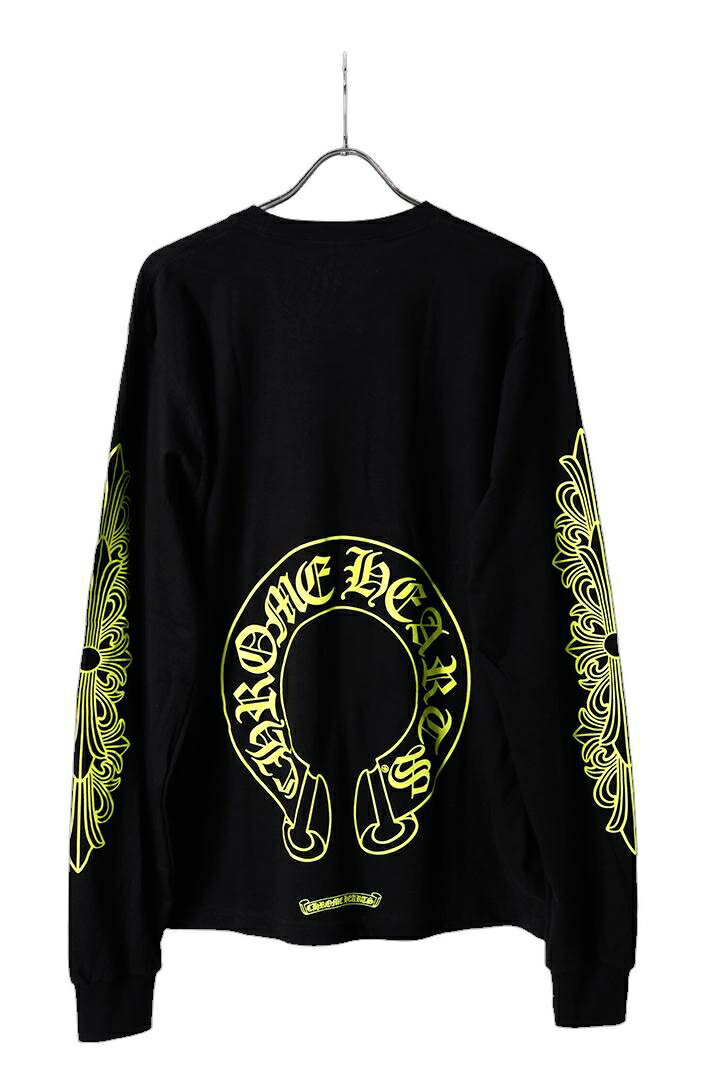 乐天商城 - CHROME HEARTS クロムハーツ ホースシュー L/S Tシャツ{-BFS}