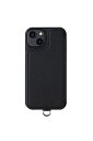 DEMIU デミュウ POCHE FLAT/iPhone14/ブラック{DU-PFL12BK}