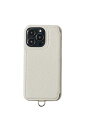 DEMIU デミュウ POCHE FLAT/iPhone13Pro/パール{HS-DE110F-BPF131}