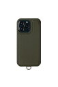 DEMIU デミュウ POCHE FLAT/iPhone13Pro/カーキ{HS-DE114C-BPF10KK}
