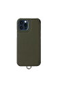 DEMIU デミュウ POCHE FLAT/iPhone12Pro/iphone12/カーキ{HS-DE114C-BPF06KK}