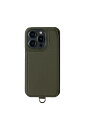 DEMIU デミュウ POCHE FLAT/iPhone14Pro/カーキ{HS-DE114C-BPF14KK}