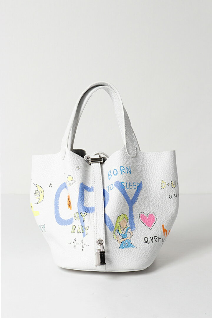 Rakuten - guernika ゲルニカ Cube Bag / size S / White{E-}{GR-CB-3-BFS}