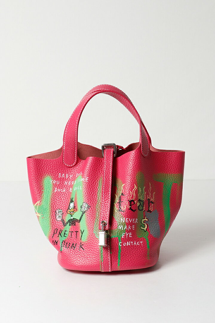 Rakuten - guernika ゲルニカ Cube Bag / size S / Vivid Pink{E-}{GR-CB-3-BFS}